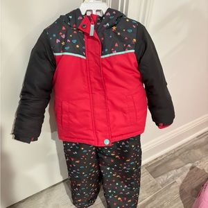 Cat & Jack snowsuit- 2 pieces